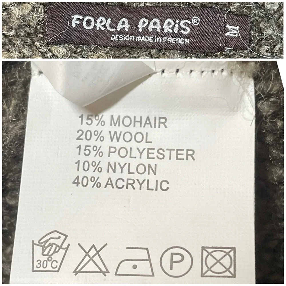 Forla Paris Drape-Front Ruffle Duster Cardigan, Bohemian & Romantic - Medium - Picture 4 of 17